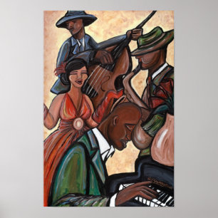 Jazz Quartett Poster