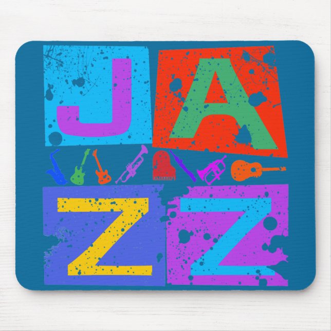 JAZZ RETRO MOUSEPAD (Vorne)