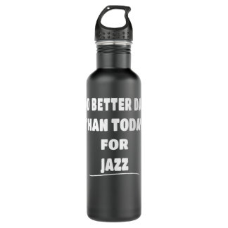 Jazz Saxaphone Jazz Day Jazz Geschenk Edelstahlflasche