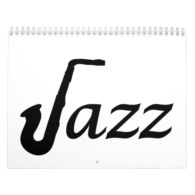 Jazz-Saxophon Kalender (Titelbild)