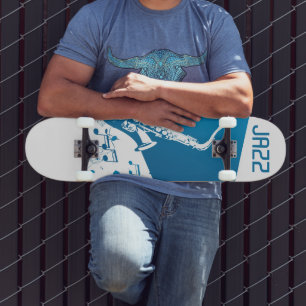 Jazz Saxophon Skateboard