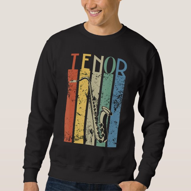 Jazz Saxophonist Classical Music Lover Saxophone T Sweatshirt (Vorderseite)