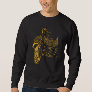 Jazz Saxophonist-Geschenk Sweatshirt