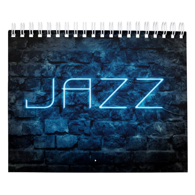 Jazz Scene Collection zeigt Wall Calendar Kalender (Titelbild)