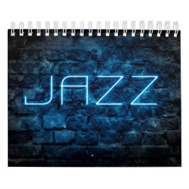 Jazz Scene Collection zeigt Wall Calendar Kalender