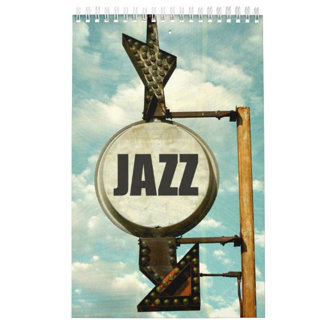 Jazz Scene Collection zeigt Wall Calendar Kalender (Titelbild)