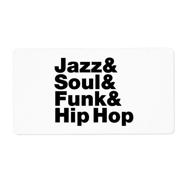 Jazz & Soul & Funk & Hip Hop (Vorne)