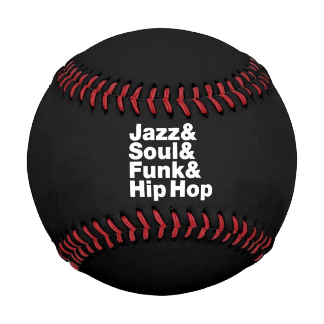 Jazz & Soul & Funk & Hip Hop Baseball (Vorderseite)