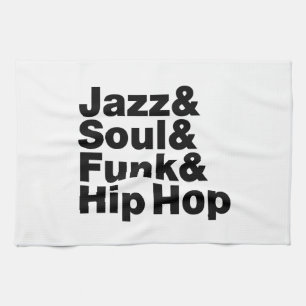 Jazz & Soul & Funk & Hip Hop Handtuch