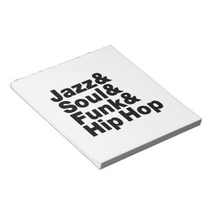 Jazz & Soul & Funk & Hip Hop Notizblock