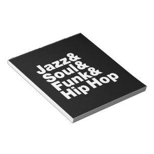Jazz & Soul & Funk & Hip Hop Notizblock