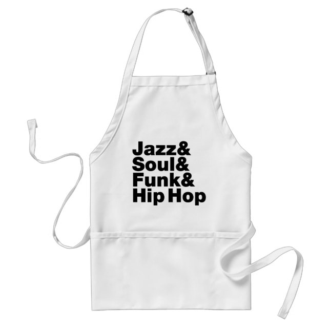 Jazz & Soul & Funk & Hip Hop Schürze (Vorne)