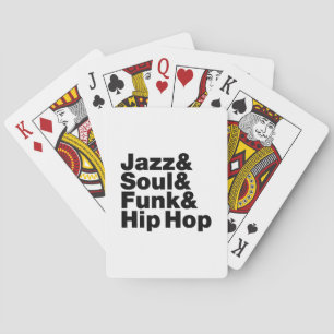 Jazz & Soul & Funk & Hip Hop Spielkarten
