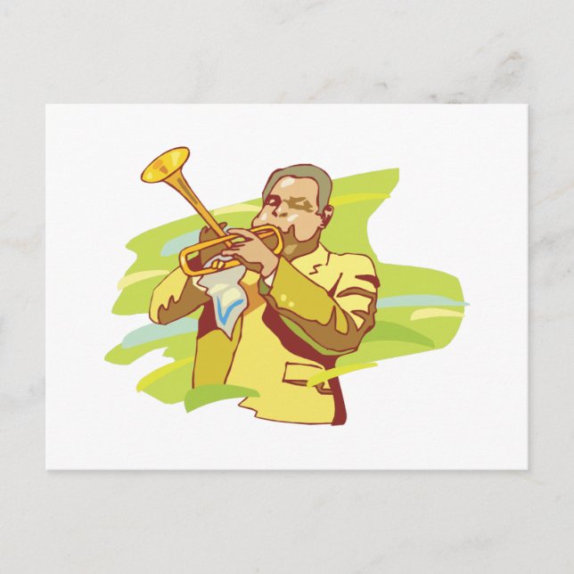 Jazz-Soul Postkarte (Vorderseite)