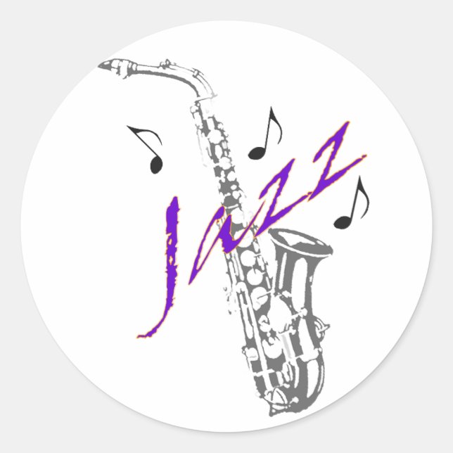 Jazz Sticker (Vorderseite)