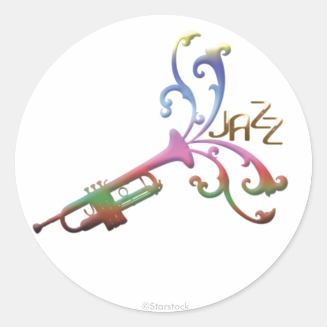 Jazz Sticker (Vorderseite)