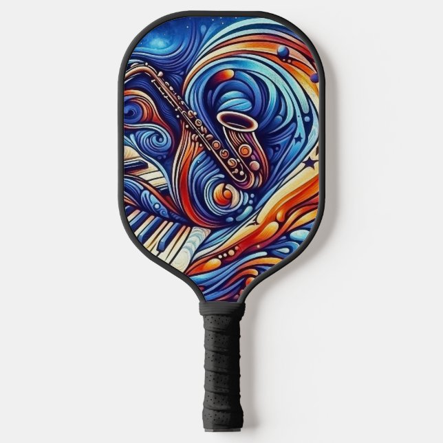 Jazz Symphony Pickleball Schläger (Vorderseite)