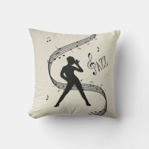 Jazz Tanz Goldene Musik Im Fünfspänner über den Go Kissen