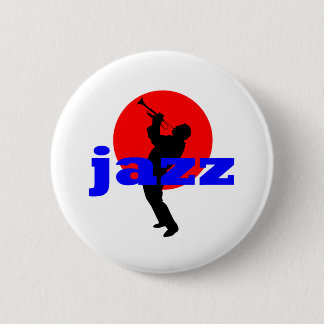 Jazz-Trompeter Button