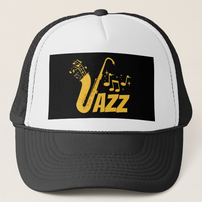 Jazz Truckerkappe (Vorderseite)