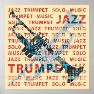 Jazz Trumpet Poster