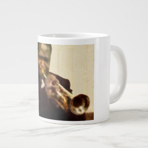 Jazz Trumpeter Jumbo-Tasse
