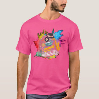Jazz Tshirt Saxophoniste Musicien Jazzband Pl