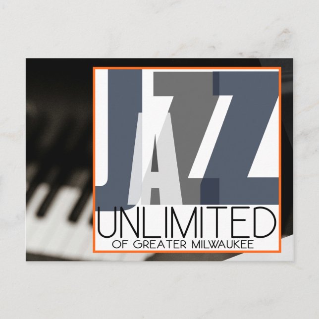 Jazz Unlimited Postkarte (Vorderseite)