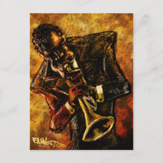Jazz Works Postcard Postkarte