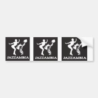 JAZZAMBIA Autoaufkleber