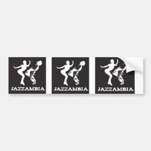 JAZZAMBIA Autoaufkleber