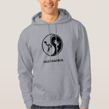 Jazzambia Yin Yang Männerhoodie