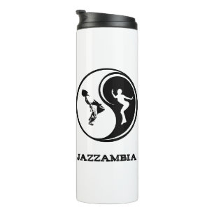 Jazzambia Yin Yang Thermal Tasse