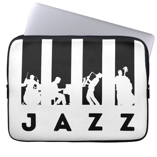 Jazzband Laptopschutzhülle (Vorderseite)