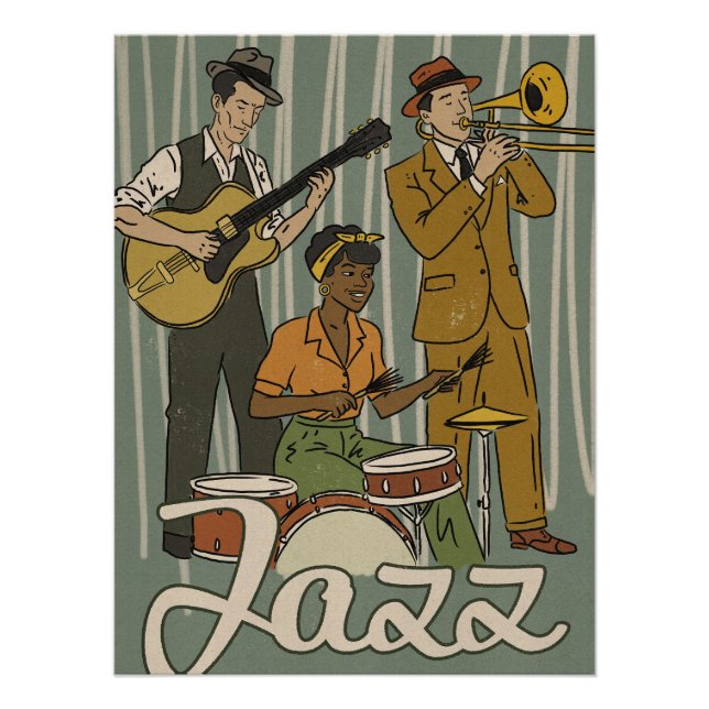 Jazzband Poster (Vorderseite)