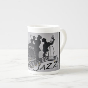 Jazzband Prozellantasse