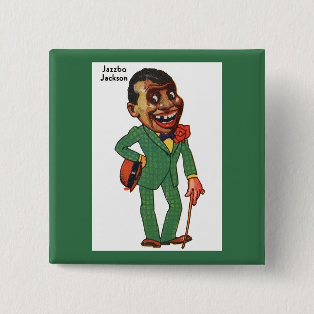 Jazzbo Jackson Button (Vorderseite)