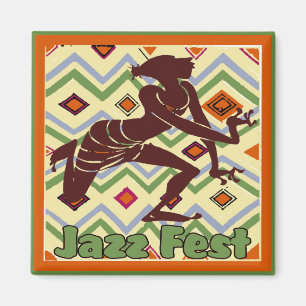 Jazzfest-Tänzer auch Magnet