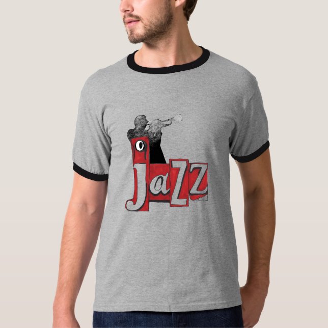 Jazzhorn T-Shirt (Vorderseite)