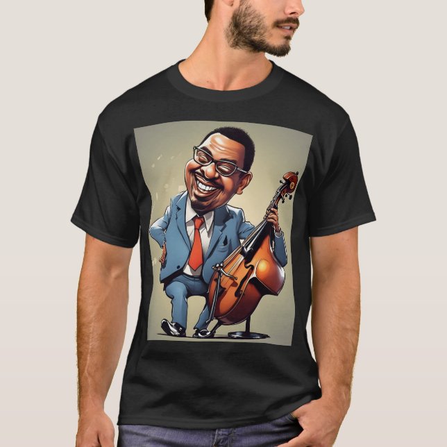 Jazzmusiker T-Shirt (Vorderseite)