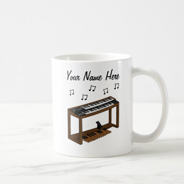Jazzorgel Custom Tasse Organist Musikergeschenk (Rechts)