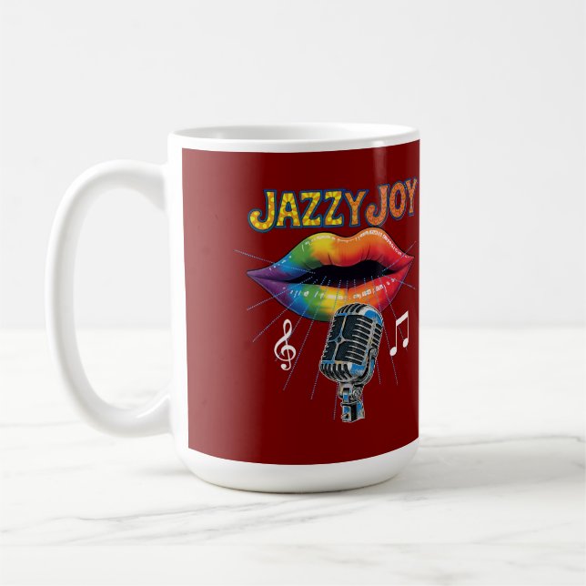 Jazzsänger Kaffeetasse (Links)