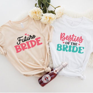 JAZZY Brautparty Shirt, Future Bride T-Shirt