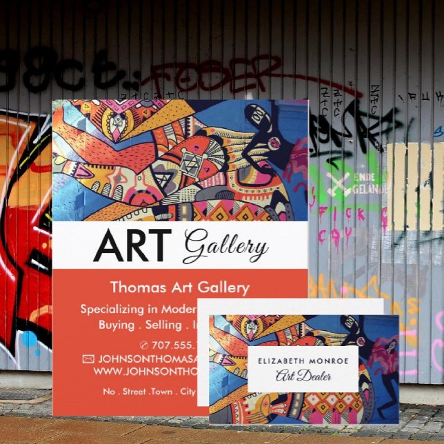 Jazzy Graffiti Art, Art Dealer, Galerie Flyer (Von Creator hochgeladen)