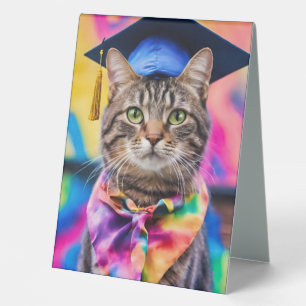 Jazzy Kitty grad hat Tischaufsteller