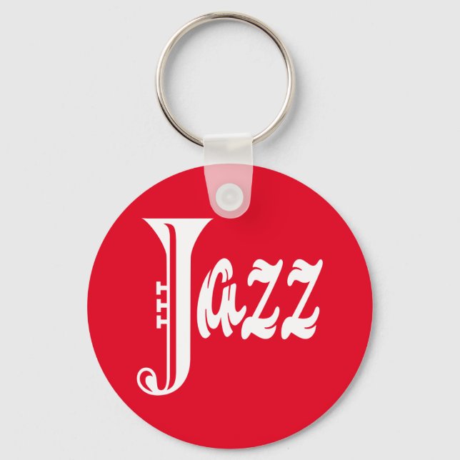 Jazzzeichen Schlüsselanhänger (Vorderseite)