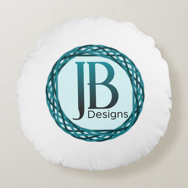 JB Designs Original Rundes Kissen (Vorderseite)