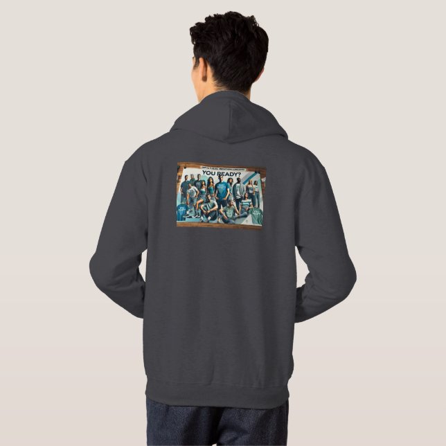 "JB Sims Show Men's Empowerment Hoodie - Limited E (Schwarz voll)