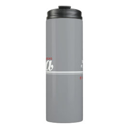 JBHS VMA Black with White Logo Customizable Thermosbecher