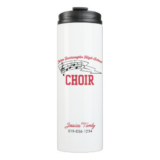 JBHS VMA Personalized Name with Custom Choir Thermosbecher